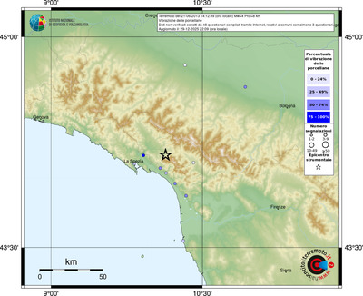 Mappa comuni con almeno 3 questionari