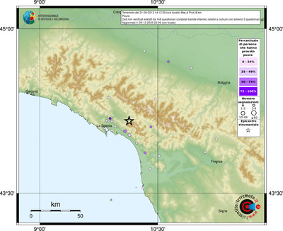 Mappa comuni con almeno 3 questionari