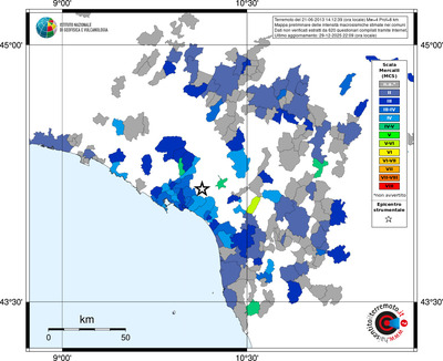 Mappa MCS - territori comuni