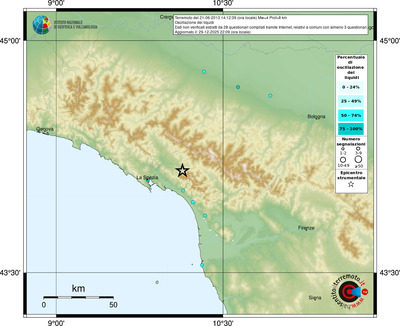 Mappa comuni con almeno 3 questionari