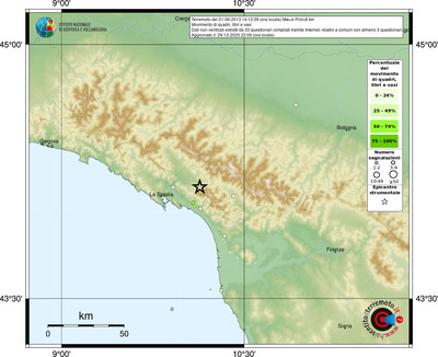 Mappa comuni con almeno 3 questionari