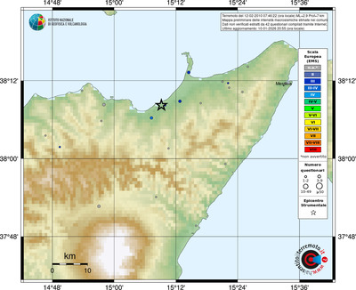 Mappa EMS - comuni