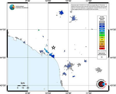Mappa MCS - territori località