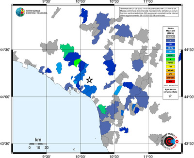 Mappa MCS - territori comuni