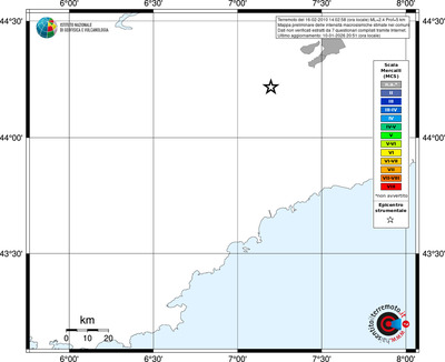 Mappa MCS - territori comuni