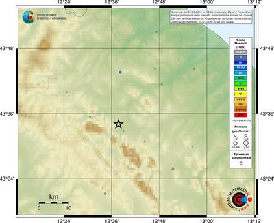 Mappa MCS - comuni