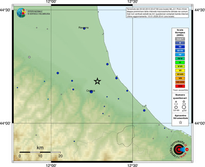 Mappa EMS - comuni