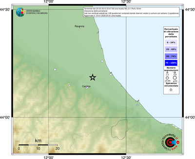 Mappa comuni con almeno 3 questionari