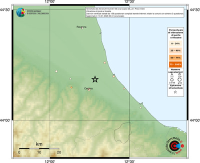 Mappa comuni con almeno 3 questionari