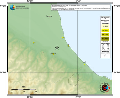 Mappa comuni con almeno 3 questionari
