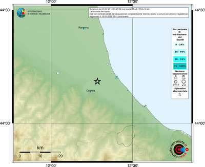 Mappa comuni con almeno 3 questionari