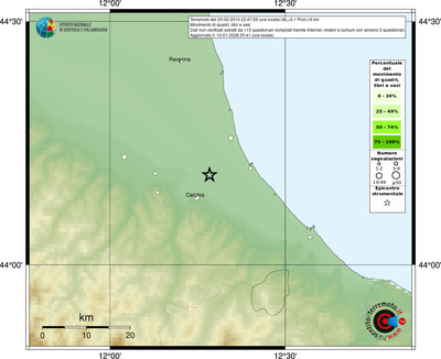 Mappa comuni con almeno 3 questionari