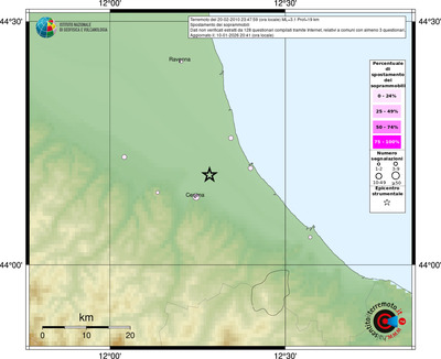 Mappa comuni con almeno 3 questionari