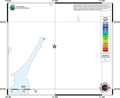 Mappa EMS - territori località