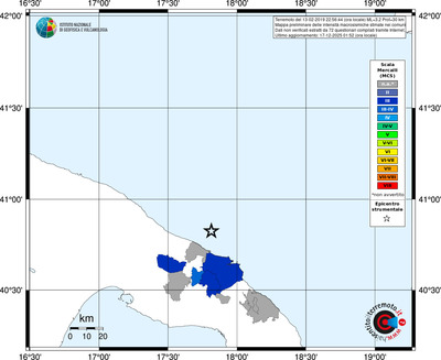 Mappa MCS - territori comuni
