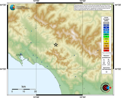 Mappa EMS - località