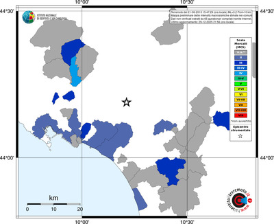 Mappa MCS - territori comuni