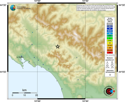 Mappa MCS - località