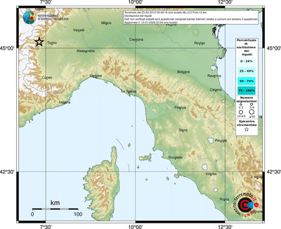 Mappa comuni con almeno 3 questionari