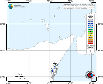Mappa EMS - territori località