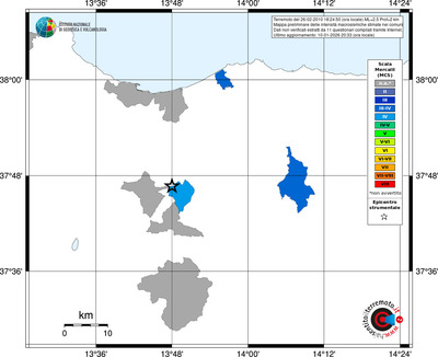 Mappa MCS - territori comuni
