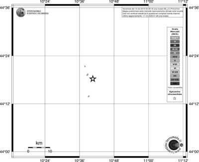Mappa MCS - territori località