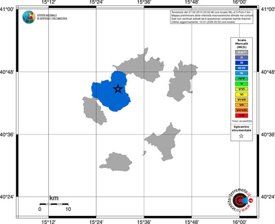 Mappa MCS - territori comuni
