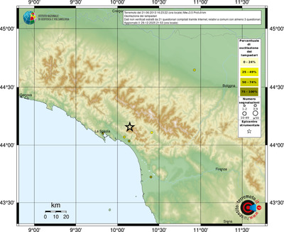 Mappa comuni con almeno 3 questionari