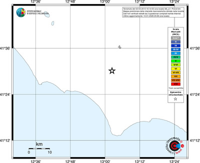 Mappa MCS - territori località