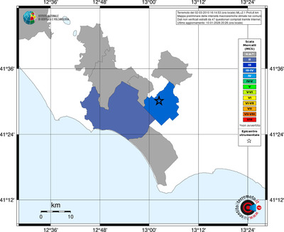 Mappa MCS - territori comuni