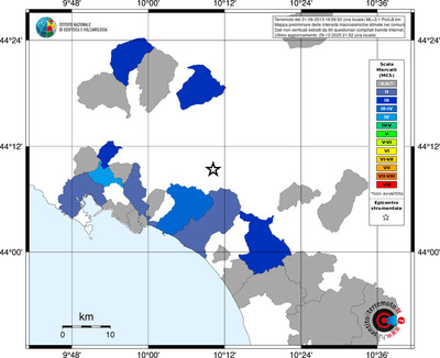 Mappa MCS - territori comuni