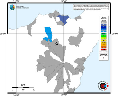 Mappa MCS - territori comuni