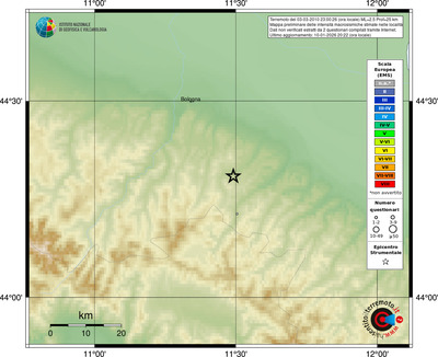 Mappa EMS - località