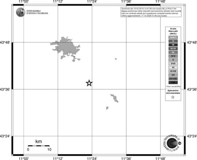 Mappa MCS - territori località