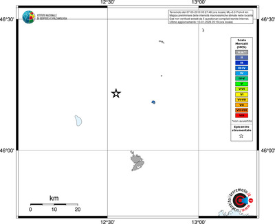 Mappa MCS - territori località