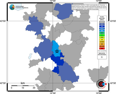 Mappa MCS - territori comuni