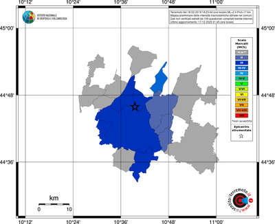 Mappa MCS - territori comuni