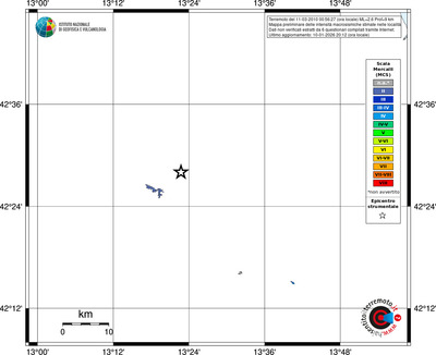 Mappa MCS - territori località
