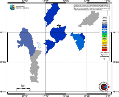 Mappa MCS - territori comuni