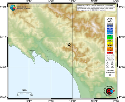 Mappa EMS - località