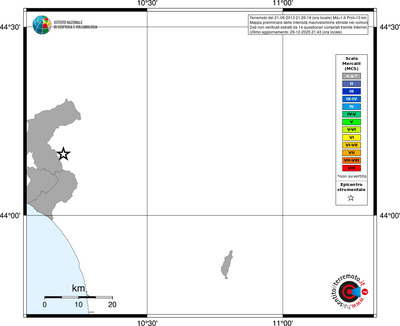 Mappa MCS - territori comuni