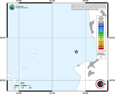 Mappa MCS - territori comuni
