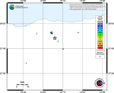 Mappa MCS - territori località