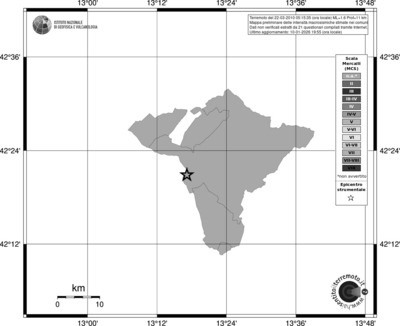 Mappa MCS - territori comuni
