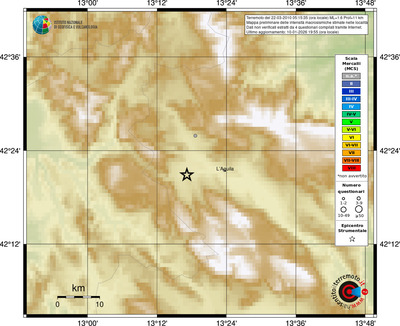 Mappa MCS - località