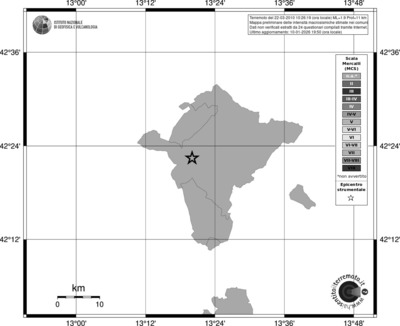 Mappa MCS - territori comuni