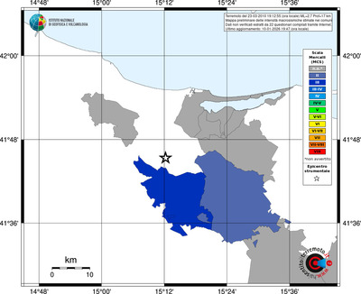 Mappa MCS - territori comuni