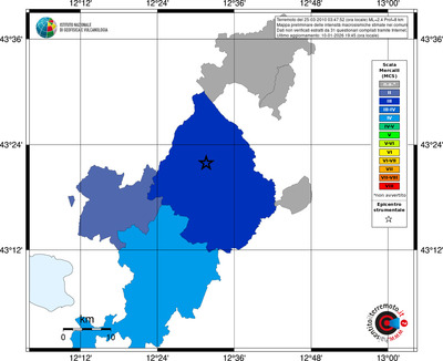 Mappa MCS - territori comuni