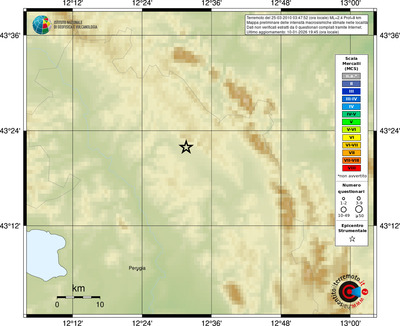 Mappa MCS - località