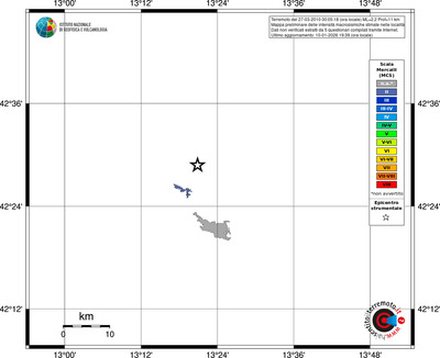 Mappa MCS - territori località